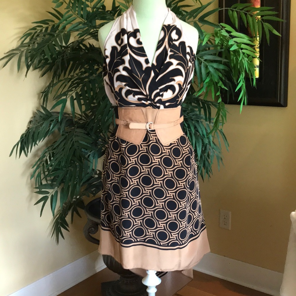 Tracy Reese silk handkerchief dress
